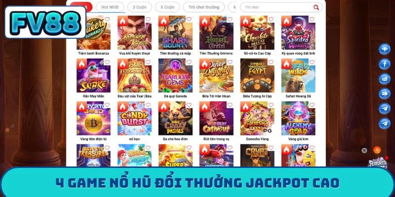 Nổ Hũ Đổi Thưởng - Xu Hướng Giải Trí Và Bí Quyết Săn Jackpot 4 game nổ hũ đổi thưởng jackpot cao