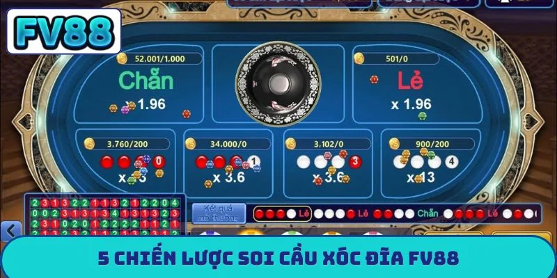 5 chiến lược soi cầu xóc đĩa FV88